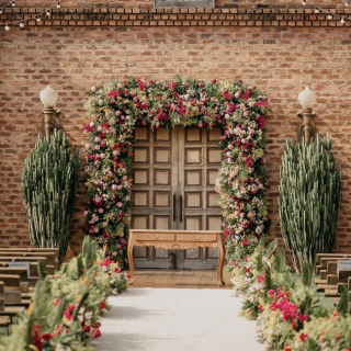 Altar ao ar livre por  Flor no Laço