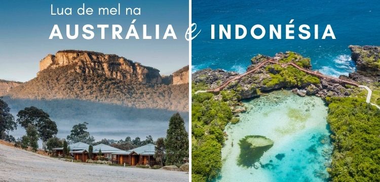 Lua de Mel na Australia e Indonesia