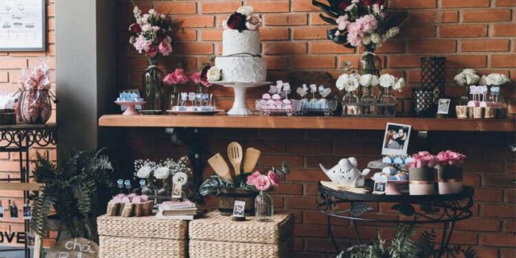 decoração de chá de panela