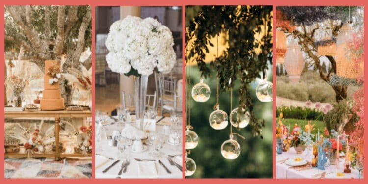 decoração de casamento